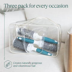 Brosse Osensia séchage 1,7 pouces – volume équilibré et style naturel.