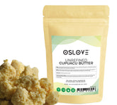 Oslove Organics Beurre Cupuacu dans un pot, hydratation riche pour peau et cheveux.