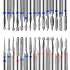 OTAMCO ensemble de bits diamant pour ongles, offre précision et polyvalence en manucure.