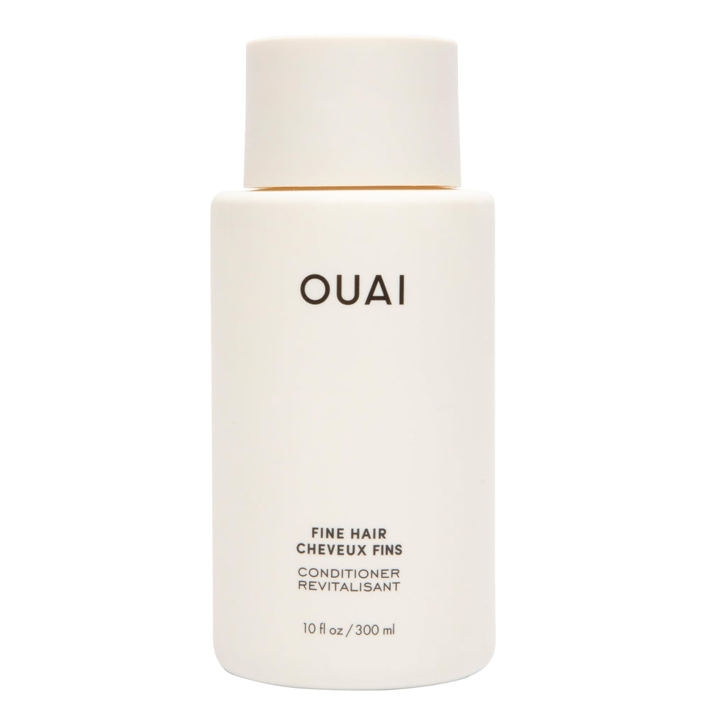 OUAI Conditionneur cheveux fins — bouteille pratique pour démarrer votre routine capillaire.