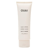 OUAI Crème Main texture crèmeuse pour une hydratation durable.