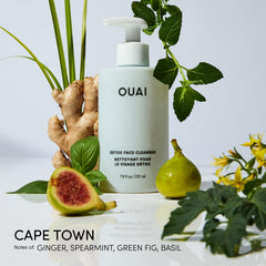OUAI Detox-exfoliation-douce-glycolique: exfoliation légère pour rafraîchir le teint.