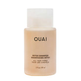 OUAI shampoing detox, bouteille voyage de 90 ml, pour un nettoyage en profondeur lors de vos déplacements.