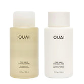 OUAI Fine Shampoo – flacon avec volume naturel pour cheveux fins.