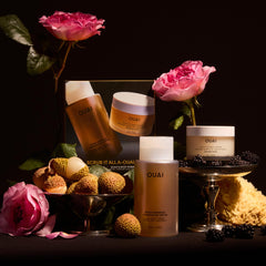 OUAI Shampoing détox: bouteille prête à détoxifier les cheveux et raviver le volume.