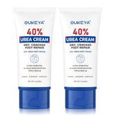 OUKEYA Crème Urée 40% tube 89 ml pour pieds et mains, hydratation ciblée.