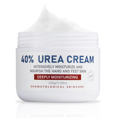 OUKEYA Crème à l’urée 40% pour pieds secs, hydratation nourrissante