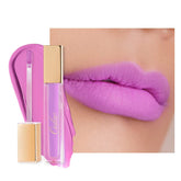 Oulac rouge à lèvres liquide mat teinte rose pâle avec tenue durable