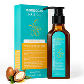 Outccogo huile argan marocaine : bouteille 100 ml nourrissante pour cheveux secs
