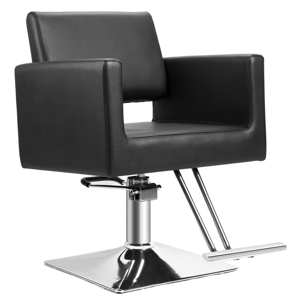 OUTMASTER chaise Coiffeur — chassis fer solide, stabilité accrue en salon.