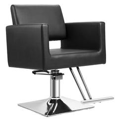 OUTMASTER chaise Coiffeur — chassis fer solide, stabilité accrue en salon.