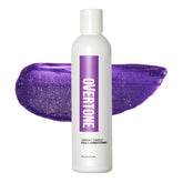 oVertone flacon violet, conditionneur colorant pour cheveux, couleur temporaire