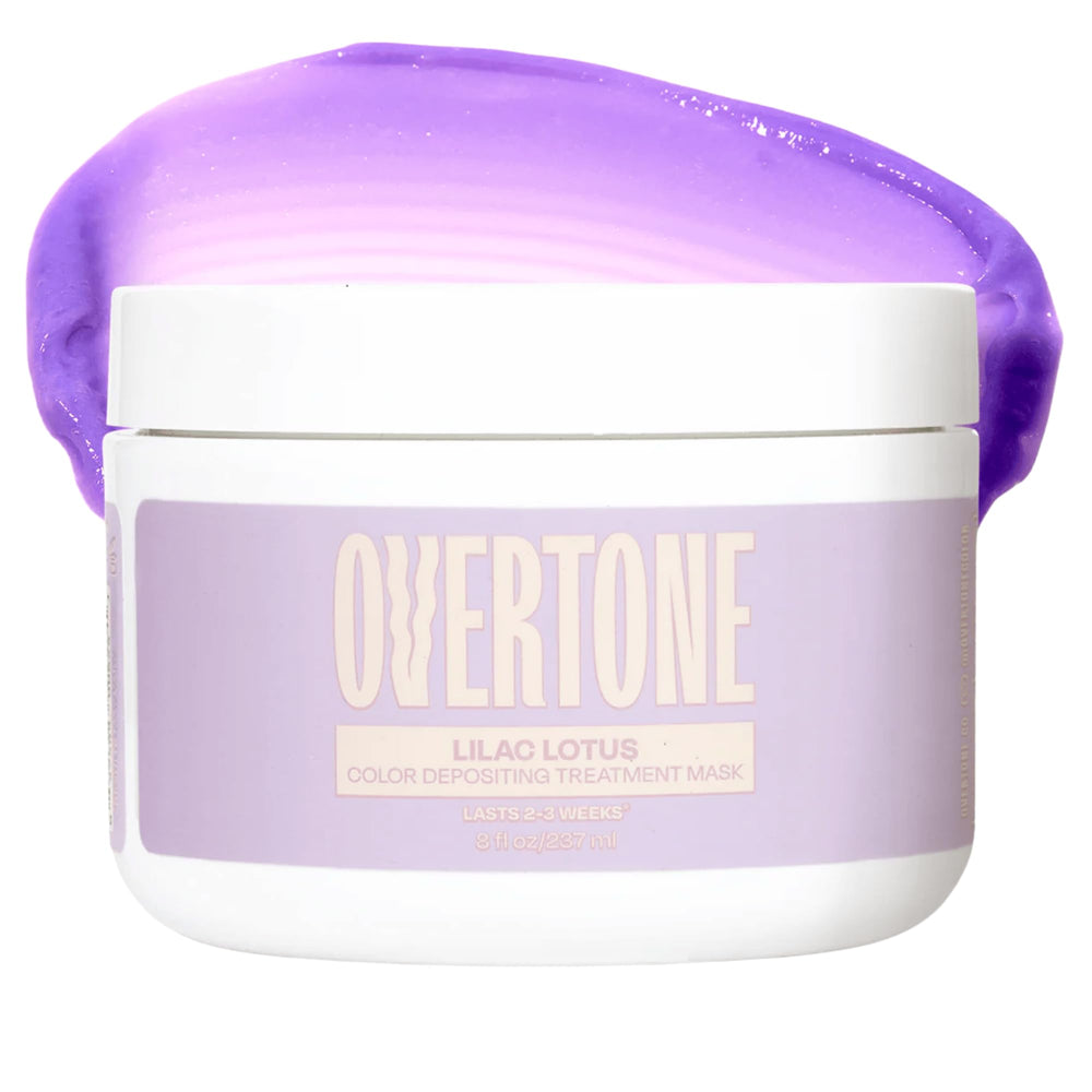 Overtone Lilac Lotus – bouteille et emballage, couleur déposante nourrissante