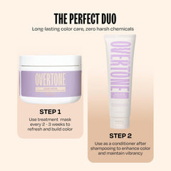 Overtone Lilac Lotus – texture crème riche et hydratante