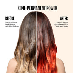 oVertone Poppy Orange crème nourrissante pour cheveux en profondeur