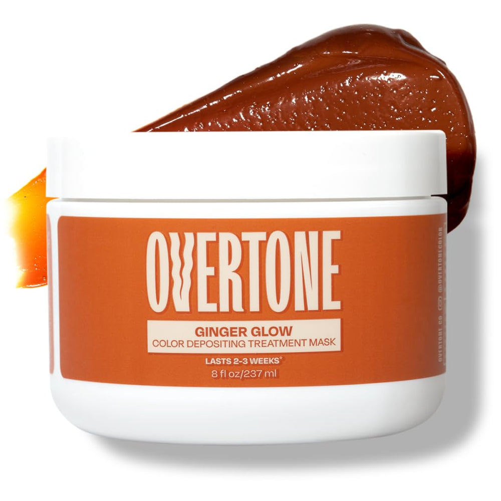 oVertone Ginger Glow – bouteille prête à l’emploi pour colorant soin nourrissant à domicile.