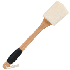 OWIIZI brosse dos avec poignée bois, usage pour atteindre le dos.