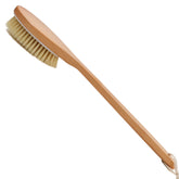 OWIIZI brosse-douche avec manche-bois-long pour atteindre le dos facilement