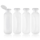Flacon doseur owlyee 200 ml capot basculant pour voyage sans fuite.
