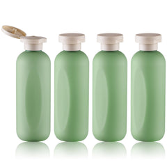 Owlyee bouteilles voyage 200 ml vert capuchon basculant, pratiques pour emporter.