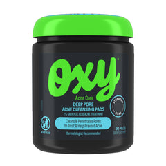 Oxy tampons nettoyants pour pores visage: nettoyage en profondeur et peau plus nette