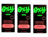 OXY Traitement Max Action sur bouton, ciblage précis et rapide.