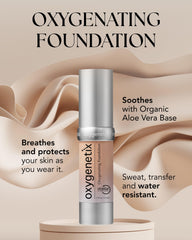 Oxygenetix Oxygenant Taupe, fini naturel et lumineux.
