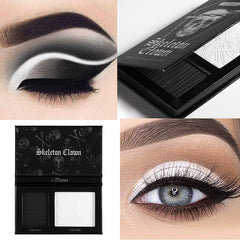 Palette oygcee noir et blanc pour dessins squelette précis adaptés au costume.