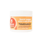 Oyin Handmade Burnt Sugar Pomade brillance durable pour une coiffure éclatante.