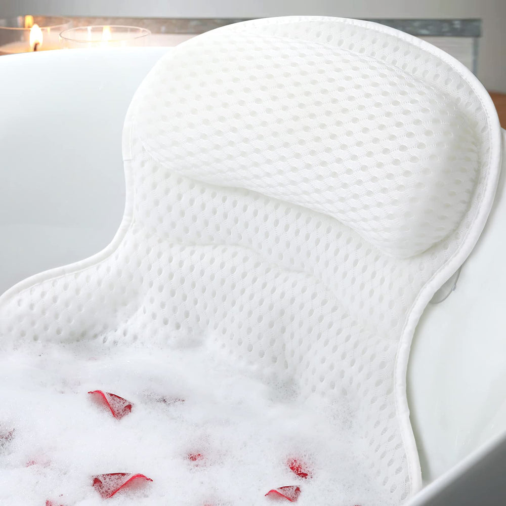 Ozyalo oreiller bain soutien tête et cou ergonomique pour un confort durable.