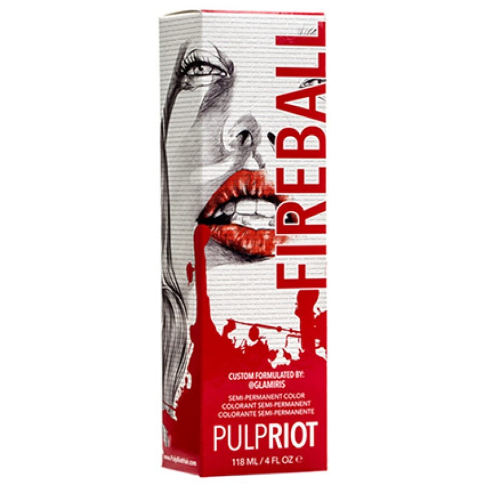 P.R. Fireball, bouteille 4 oz, couleur semi-permanente éclatante et durable