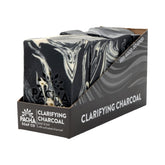 Barre Charbon Actif Clarifiant de Pacha Soap Co pour peau nette et purifiée.