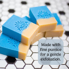 Barre savonnée Pacha Soap Co. – mousse crémeuse pour une sensation luxueuse.