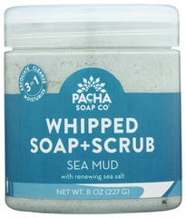 Pacha Soap Co boue marine gommage crème : texture luxueuse pour exfolier en douceur