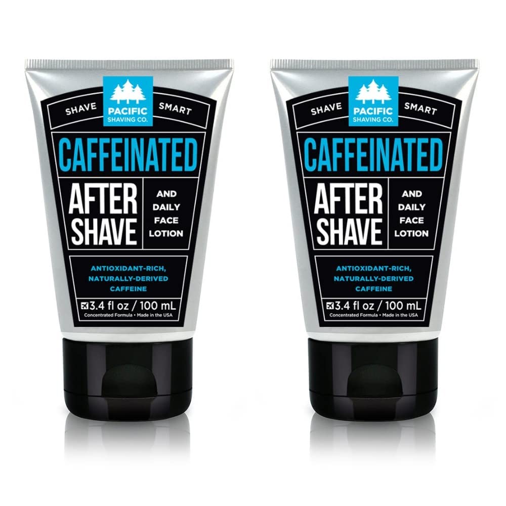 Pacific Shaving Company après-rasage caféine – bouteille prête à l’emploi pour matin énergique