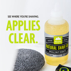 Peau sensible et formulation naturelle de l huile de rasage Pacific Shaving