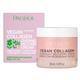 Pacifica Crème Nuit Bouteille : hydratation nocturne riche pour peau rééquilibrée.