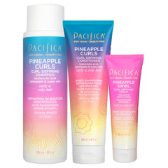 Pacifica Pineapple Curls Shampoing: lavage doux pour boucles propres et légères.
