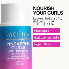 Pacifica Pineapple Swirl Crème-Coiffante: définition des boucles et tenue légère.