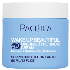 Pacifica Reveil-Beaute crème-nuit retinoïde – bouteille élégante favorisant l'hydratation nocturne.