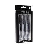 Pacinos Derma Blades rasoir dermaplanage lame inox explique une exfoliation efficace.