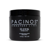 Pacinos SLEEK: bouteille de pomade prête à l’emploi pour la mise en forme.