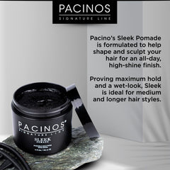 Pacinos SLEEK: fini brillant pour un look naturel et poli.