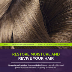 Pai-Shau application-massage-cheveux illustre une routine simple et efficace.