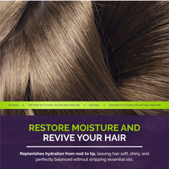 Pai-Shau complexe signature thé sur tube d’après-shampooing, prêt pour routine