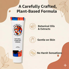 Application douce sur la peau avant la séance cosmétique