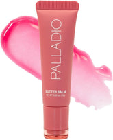 Palladio Butter Balm en tube, application facile pour hydratation rapide des lèvres.