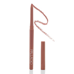 Palladio contour-levres retractable etanche pour une definition durable.
