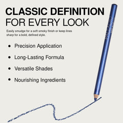 Ligne longue tenue du Crayon Yeux Palladio pour un regard net toute la journée.
