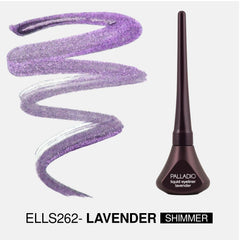 Palladio Eyeliner Liquide Lavande, pointe feutre pour application nette